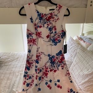 NWT Tommy Hilfiger fit and flare, floral dress